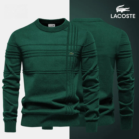 LC Textured Knit Crewneck Sweater (France)