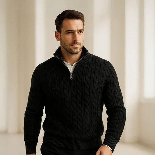 Le pull Radcliffe à demi-zip