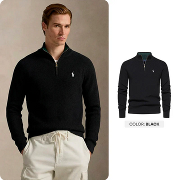 RL PULL À DEMI-ZIP