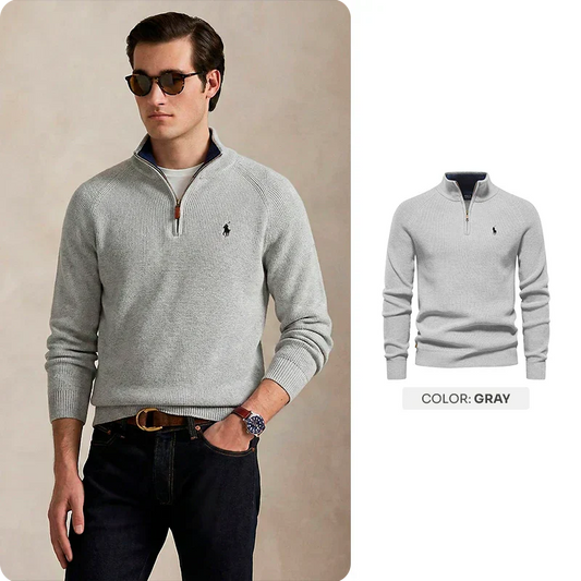 RL PULL À DEMI-ZIP