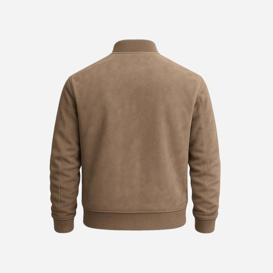 Veste en daim Old Money pour homme