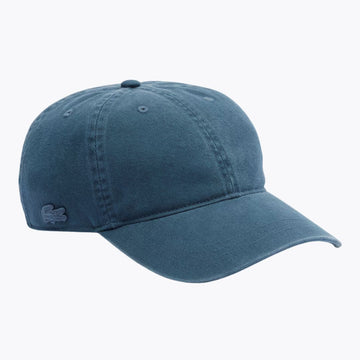 LC Casquette en sergé de coton lavé