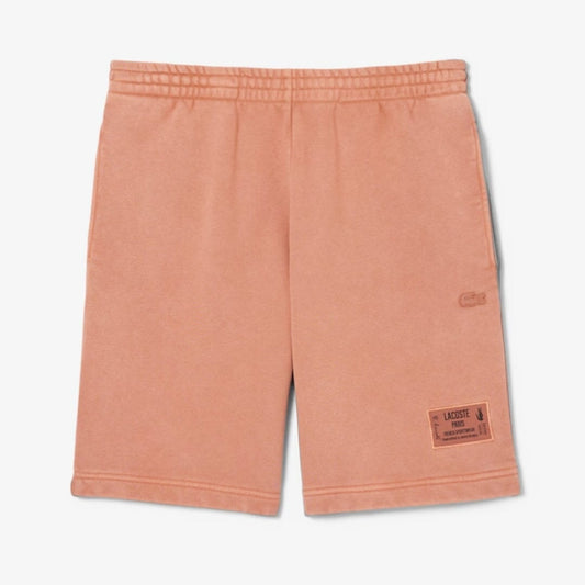 LC Short en molleton de coton effet délavé