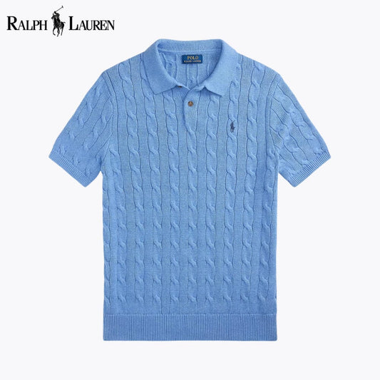 RL Pull polo en coton à torsades