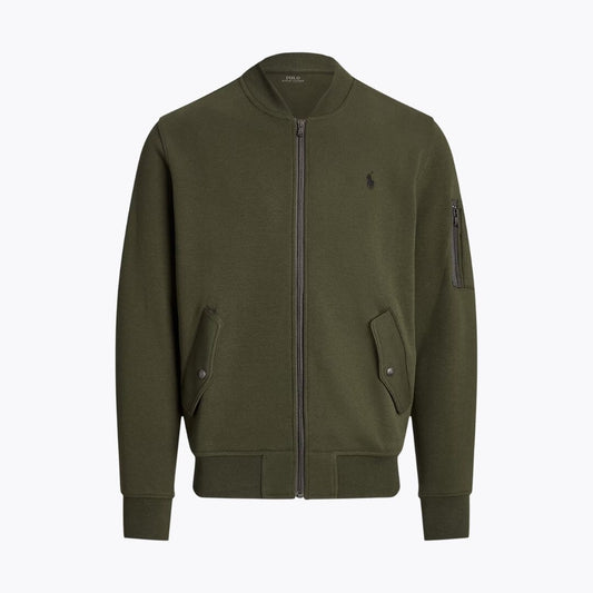 RL Veste bomber en maille double