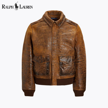 RL Veste de vol en cuir
