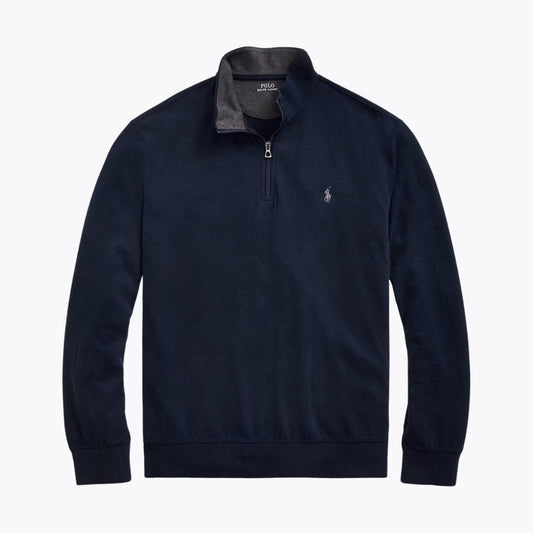 RL Pull Luxury Jersey à quart de zip