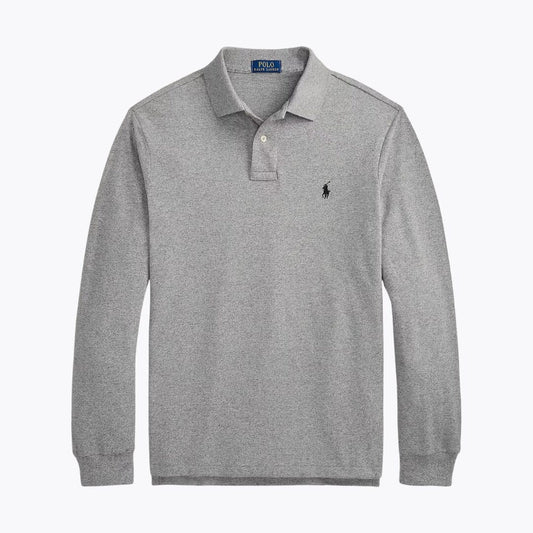 RL Polo à manches longues en maille