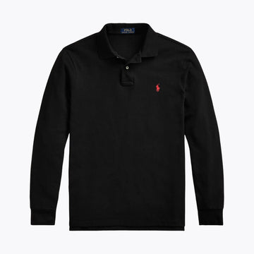 RL Polo à manches longues en maille