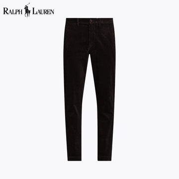 RL Pantalon en velours côtelé stretch coupe droite