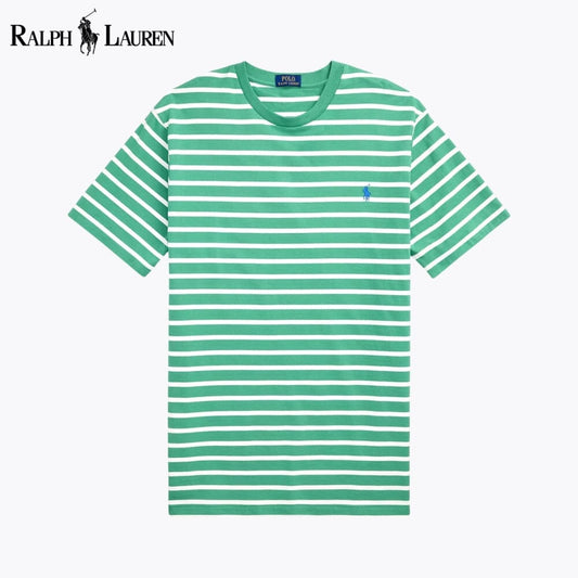 RL T-shirt rayé à col rond